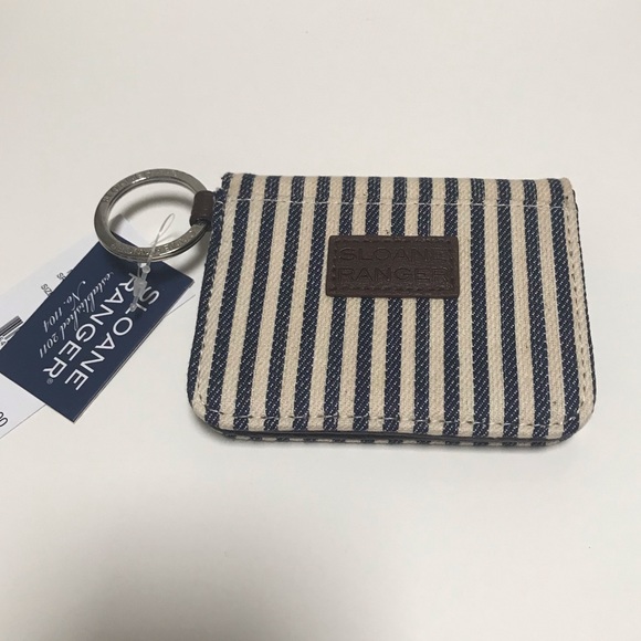 Smart Canvas ID / Card Holder with Key Ring - Picture 1 of 7